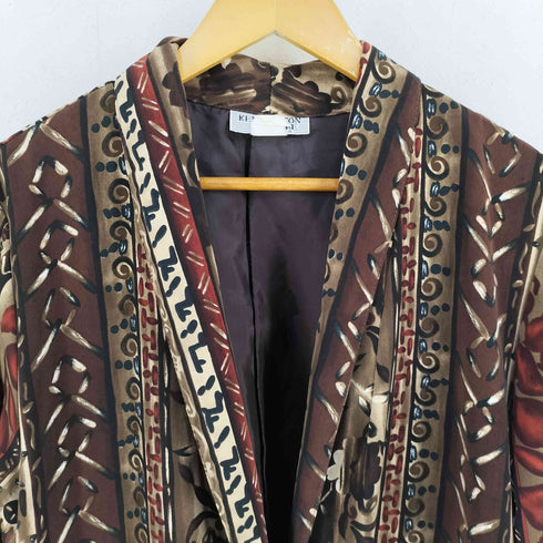KENSINGTON SQUARE 90S USA製 総柄ジャケット レディース import:M