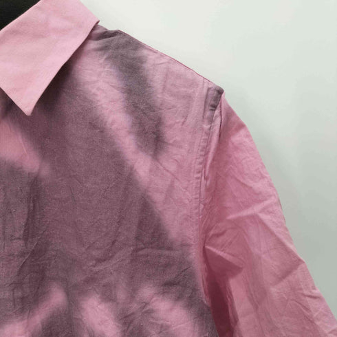 ピーエスポールスミス PS Paul Smith パームツリー ヤシの木 モチーフ リネンコットン 半袖シャツ メンズ import:L