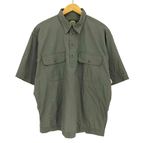 カベラス Cabelas 80-90s ハーフボタン プルオーバー サファリシャツ メンズ import:L
