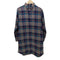 インディヴィジュアライズドシャツ individualized shirts USA製 マドラスチェック フランネル プルオーバー シャツ ワンピース レディース 14 1/2-29