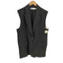ザラ ZARA チョークストライプ スリーブ カット 2B ジャケット レディース import:XS