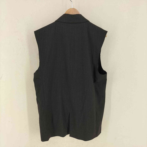 ザラ ZARA チョークストライプ スリーブ カット 2B ジャケット レディース import:XS