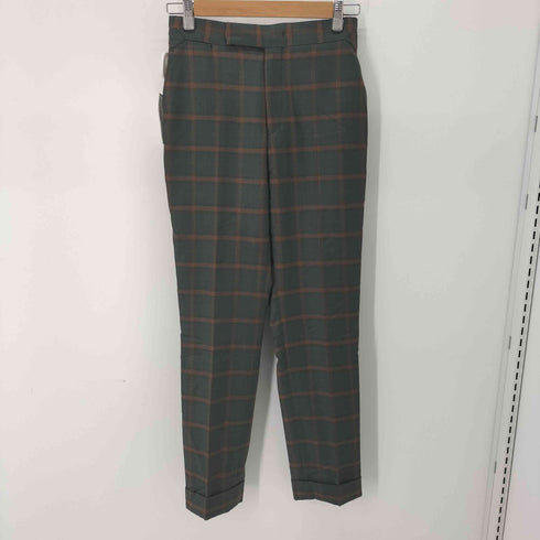 ポールスミス Paul Smith ETHOMAS チェック 裏地フェザー 2B シングル テーラードジャケット & スリムテーパード スラックス メンズ ジャケット:S / パンツ:M