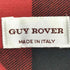 ギローバー GUY ROVER 別注 ブロックチェック ミリタリー シャツ メンズ