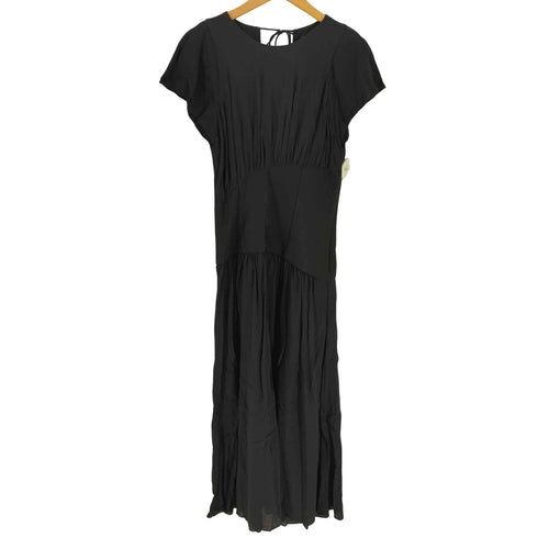 ザラ ZARA ZW collection Dress ギャザー切替 ドレス ワンピース レディース import:M