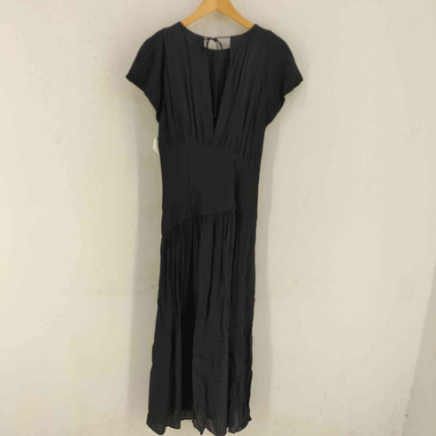 ザラ ZARA ZW collection Dress ギャザー切替 ドレス ワンピース レディース import:M