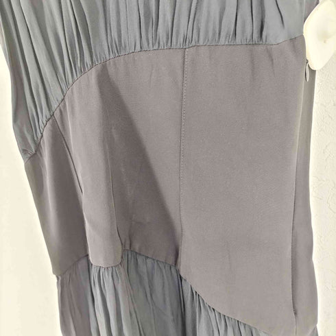 ザラ ZARA ZW collection Dress ギャザー切替 ドレス ワンピース レディース import:M