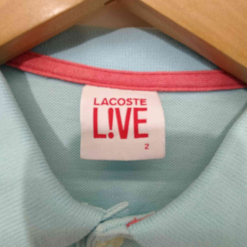 ラコステ LACOSTE LIVE ワンポイント ポロシャツ メンズ JPN:2