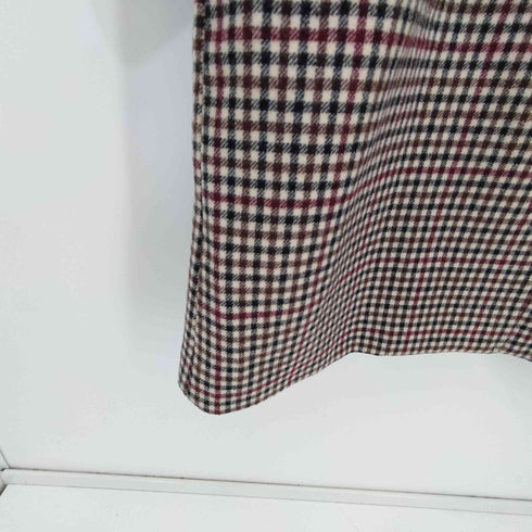 ユニクロジェイダブリューアンダーソン UNIQLO JW ANDERSON チェック ステンカラーコート Sサイズ メンズ JPN:S