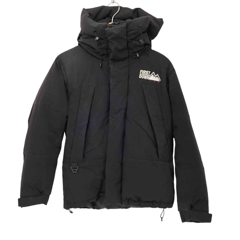 ファーストダウン FIRST DOWN 別注 パネルショートダウンジャケット レディース import:S