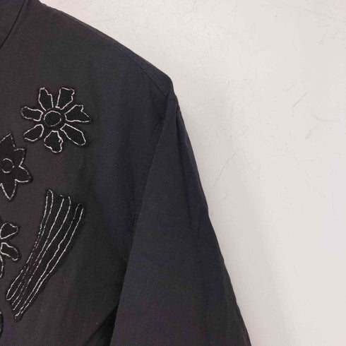 バジュラ bajra 刺繍デザイン プルオーバーシャツ メンズ ONE SIZE