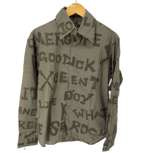 バジュラ bajra スペルデザイン L/Sシャツ メンズ JPN:M