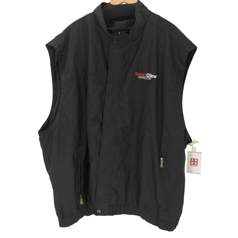 ノースエンド NORTH END 企業ロゴ ジップアップベスト メンズ 5XL