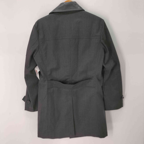 ケントアンドカーウェン KENT&CURWEN 襟切替 比翼ステンカラーコート メンズ JPN:S