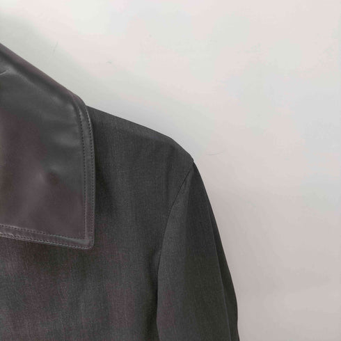 ケントアンドカーウェン KENT&CURWEN 襟切替 比翼ステンカラーコート メンズ JPN:S