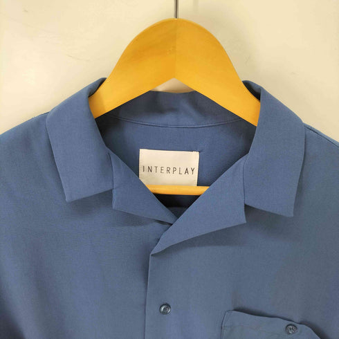 INTERPLAY Open Collar S/S Over Size Shirt メンズ FREE