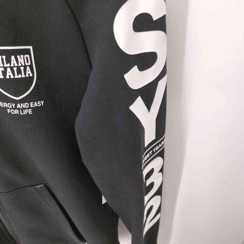 エスワイサーティトゥー SY32 by SWEET YEARS SHIELD LOGO ZIP HOODIE メンズ JPN:S