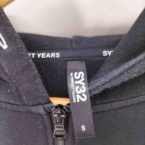 エスワイサーティトゥー SY32 by SWEET YEARS SHIELD LOGO ZIP HOODIE メンズ JPN:S