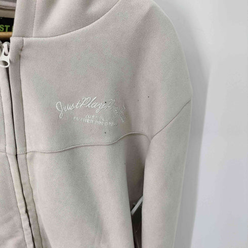 JUST PLAY フェイクスエードZIPアップパーカー メンズ JPN:L