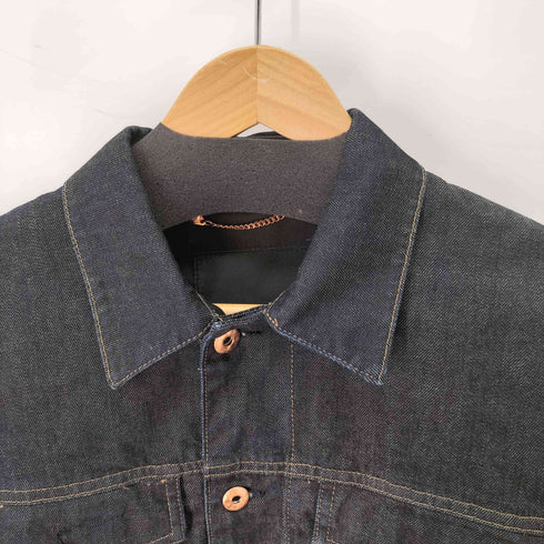 ディーゼル DIESEL ショート丈 デニムトラッカージャケット メンズ JPN:S