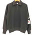 ヘルスニット Healthknit COLLARED HALF ZIP CLASSIC SWEAT FADE BLACK メンズ import:M