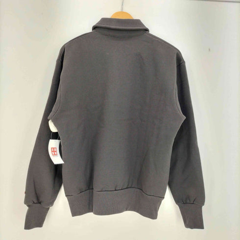 ヘルスニット Healthknit COLLARED HALF ZIP CLASSIC SWEAT FADE BLACK メンズ import:M