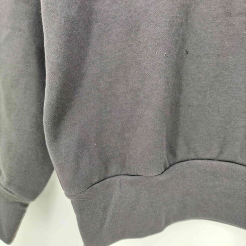 ヘルスニット Healthknit COLLARED HALF ZIP CLASSIC SWEAT FADE BLACK メンズ import:M