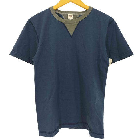 バーンズ アウト フィッターズ BARNS OUT FITTERS 両Vガゼット Tシャツ メンズ JPN:M