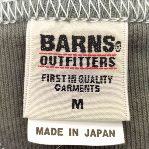 バーンズ アウト フィッターズ BARNS OUT FITTERS 両Vガゼット Tシャツ メンズ JPN:M