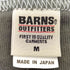 バーンズ アウト フィッターズ BARNS OUT FITTERS 両Vガゼット Tシャツ メンズ JPN:M