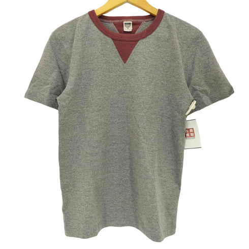 バーンズ アウト フィッターズ BARNS OUT FITTERS 両Vガゼット Tシャツ メンズ JPN:M