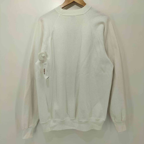 ヘインズ Hanes 90s USA製 3段 フットボールチーム ラグラン クルーネックスウェット メンズ import:XL