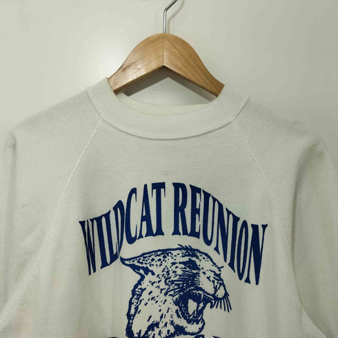 ヘインズ Hanes 90s USA製 3段 フットボールチーム ラグラン クルーネックスウェット メンズ import:XL