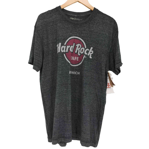ハードロックカフェ Hard Rock Cafe MUNICH クルーネック S/S プリントTシャツ メンズ import:L