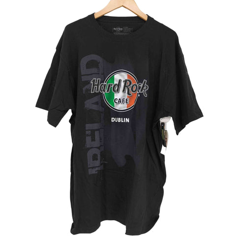 ハードロックカフェ Hard Rock Cafe Dublin クルーネック S/S プリントTシャツ メンズ import:L