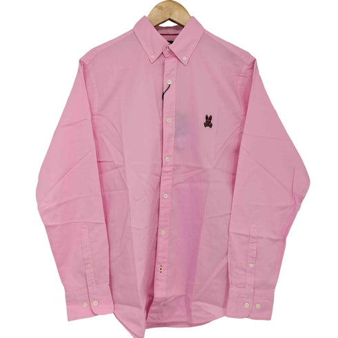 サイコバニー Psycho Bunny ANNISTON LONG SLEEVE OXFORD SHIRT アニストン 長袖オックスフォードシャツ メンズ import:S