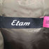 ETAM ヒョウ柄 ダウンベスト レディース 38