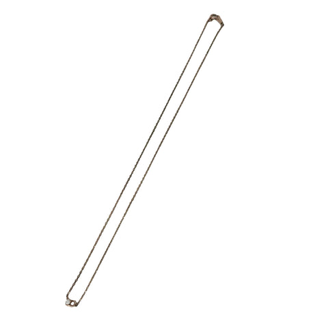 SV925刻印 ラインストーンネックレス レディース ONE SIZE