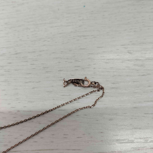 SV925刻印 ラインストーンネックレス レディース ONE SIZE