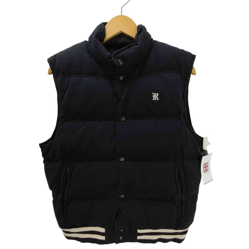 ラグビーラルフローレン Rugby Ralph Lauren ロゴ パッチ R 刺繍 ダウン ベスト メンズ import:M