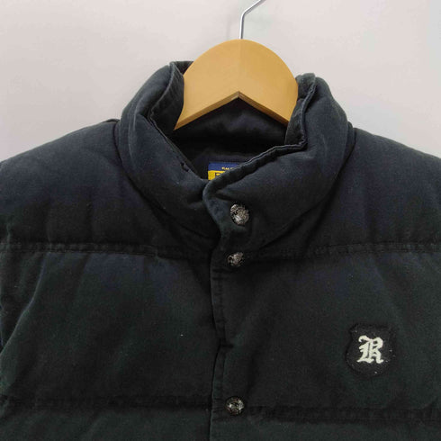 ラグビーラルフローレン Rugby Ralph Lauren ロゴ パッチ R 刺繍 ダウン ベスト メンズ import:M