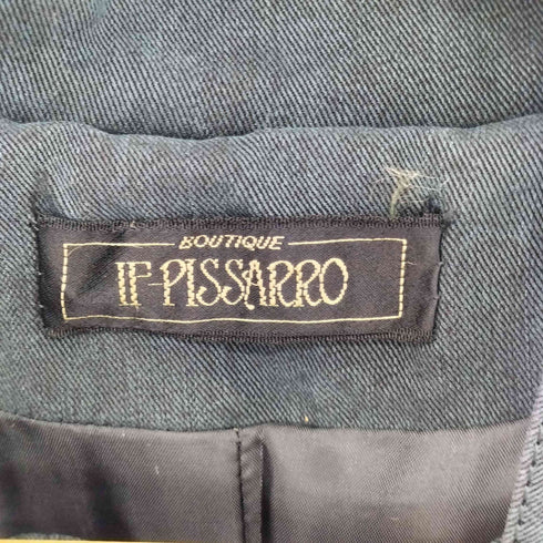 IP PISSARRO フロントジップ スターデザイン ジャケット レディース JPN:9号