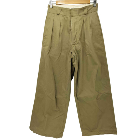 フミカウチダ FUMIKA UCHIDA 25SS UNIFORM WEAPON 2-TUCK PANTS レディース JPN:36