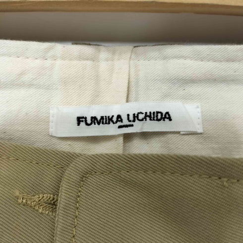 フミカウチダ FUMIKA UCHIDA 25SS UNIFORM WEAPON 2-TUCK PANTS レディース JPN:36