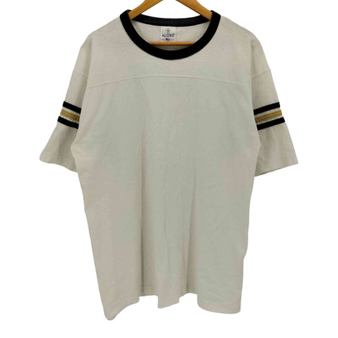 アローレ ALORE 90-00S USA製 リンガー S/S Tシャツ メンズ import:L