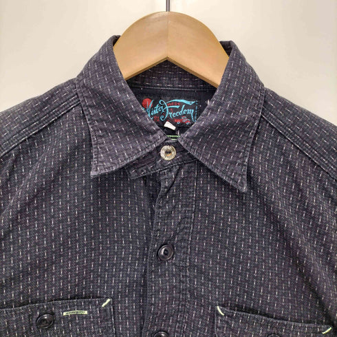 シュガーケーン SUGAR CANE MISTER FREEDOM 総柄 NIXON SHIRT メンズ JPN:S