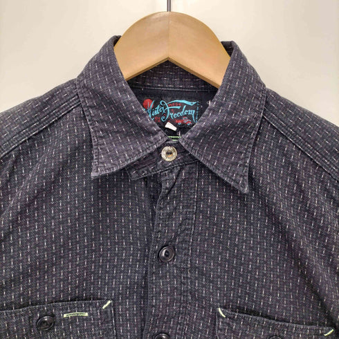 シュガーケーン SUGAR CANE MISTER FREEDOM 総柄 NIXON SHIRT メンズ JPN:S