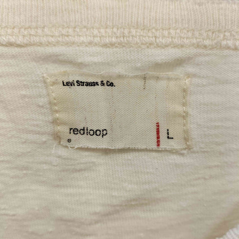 リーバイス Levis 00S REDLOOP ステッチ パイピングライン L/S Tシャツ ボロ Y2K メンズ import:L