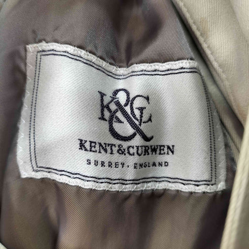 ケントアンドカーウェン KENT&CURWEN ステンカラーコート メンズ