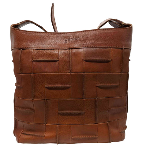 ゲンテン genten MATTONE マトォーネ レザー ヌメ 革 レザー ショルダー バッグ メンズ